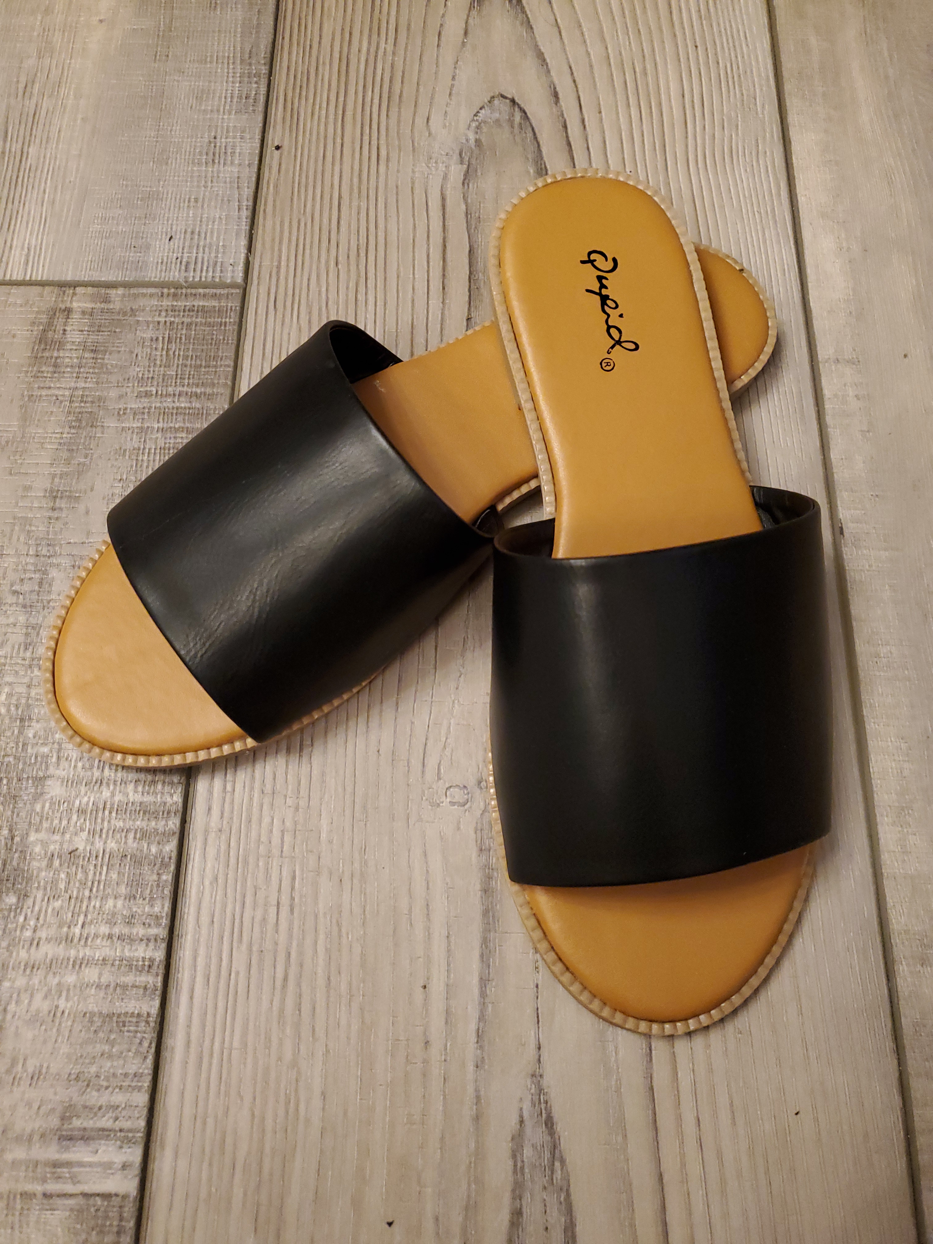 Rose Gold Basic Single Band Slides - Image 3