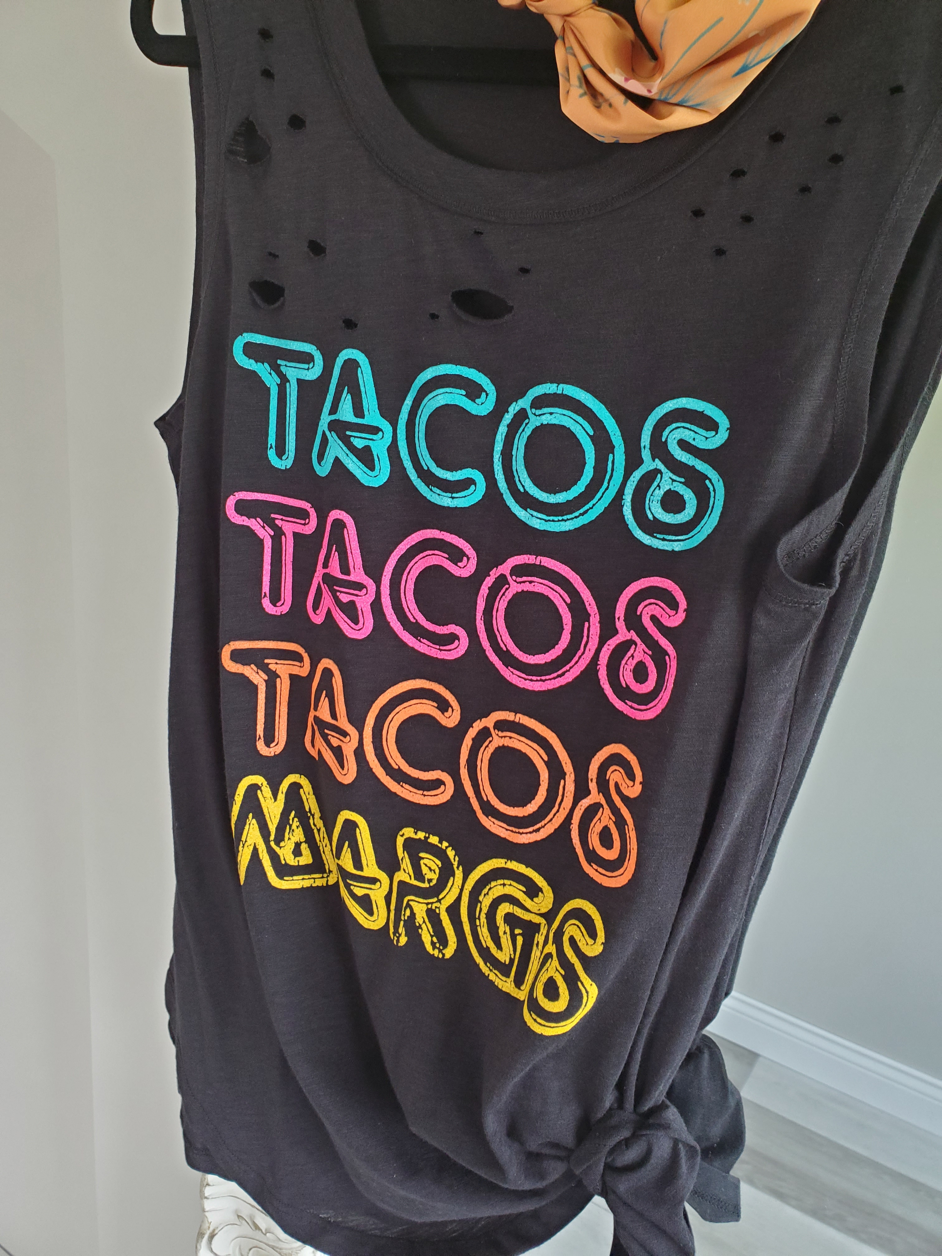 Tacos Tacos Tacos Margs Tee - Image 2