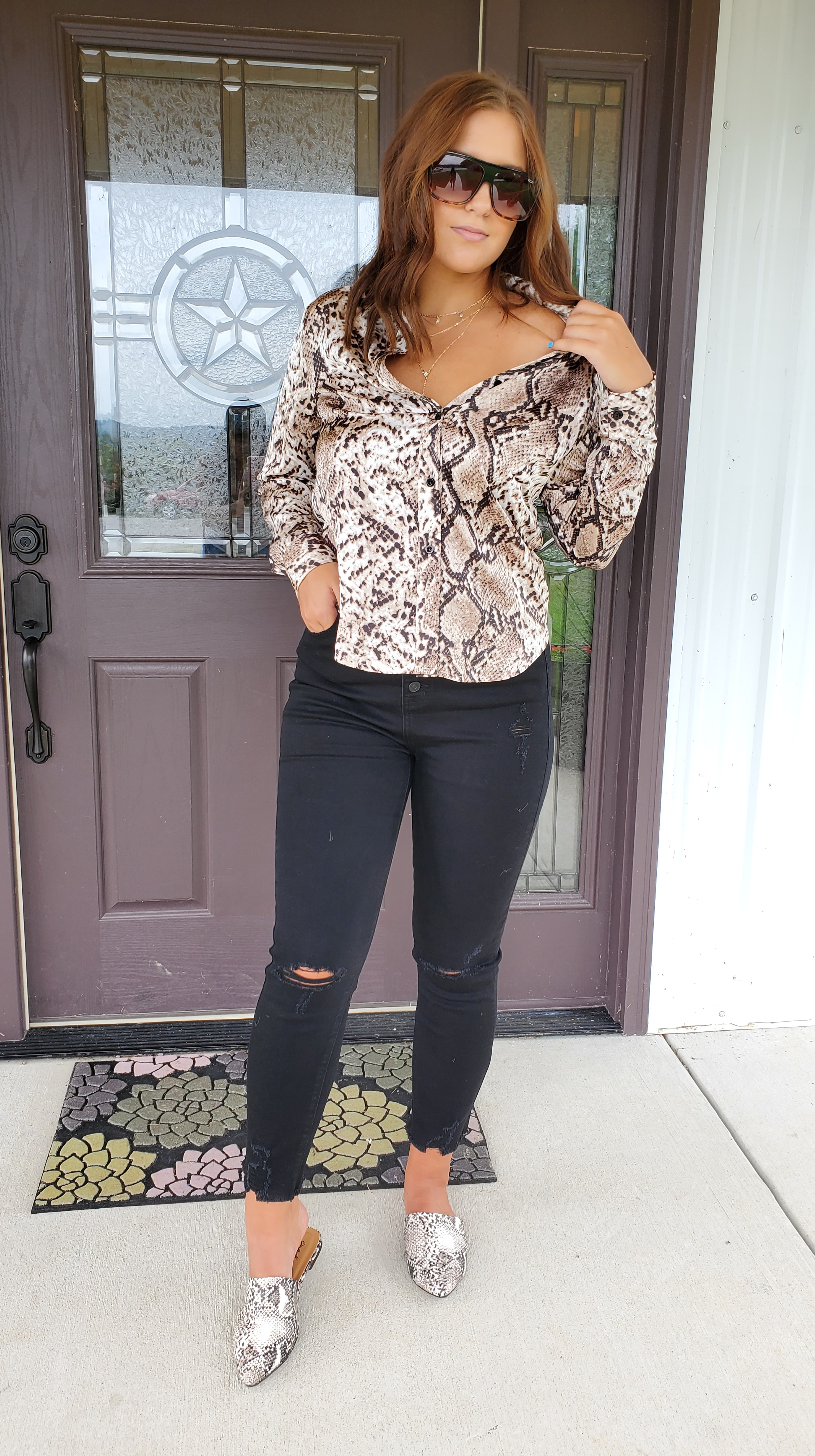 Nova snakeskin top - Image 4
