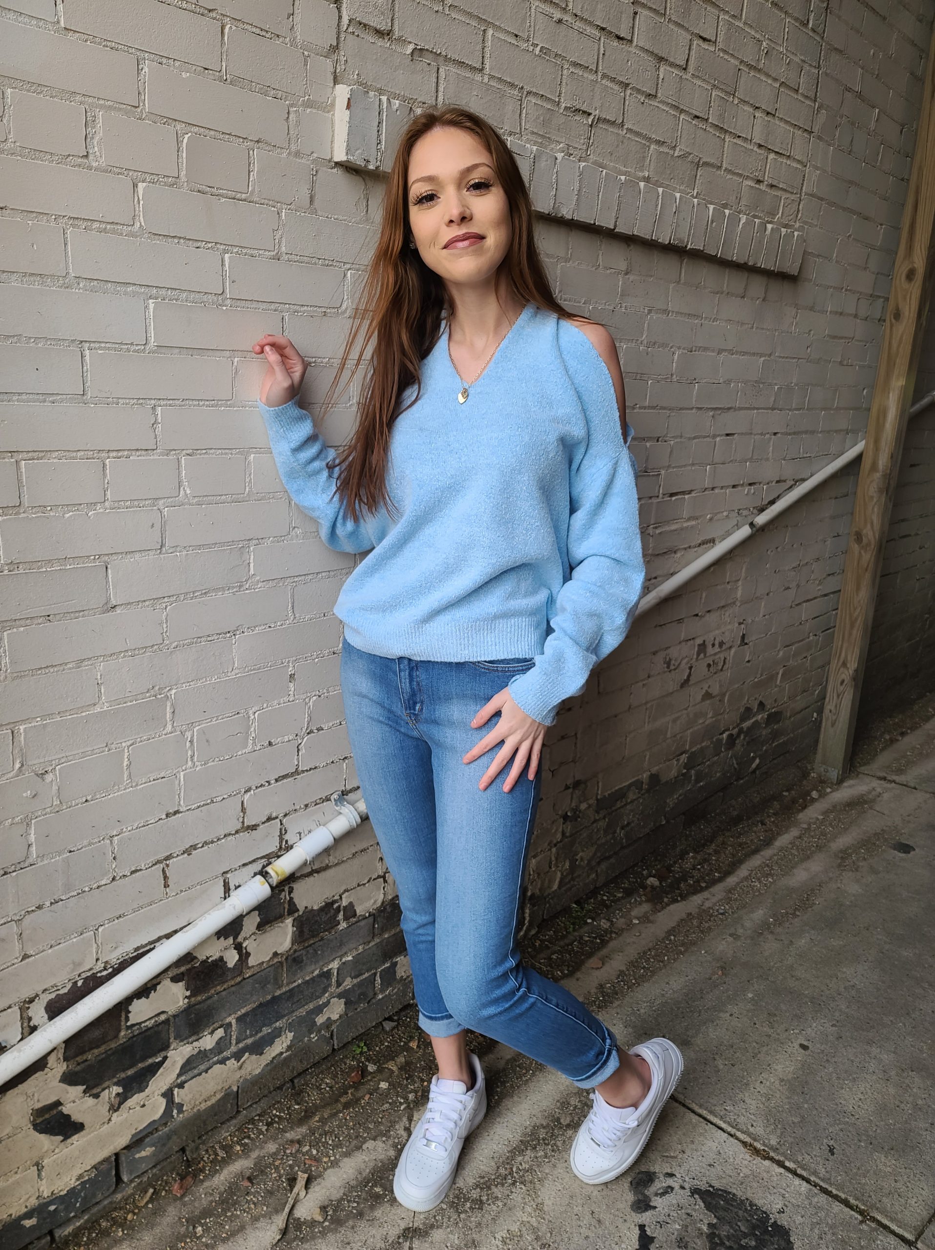 Sky so blue sweater - Image 2