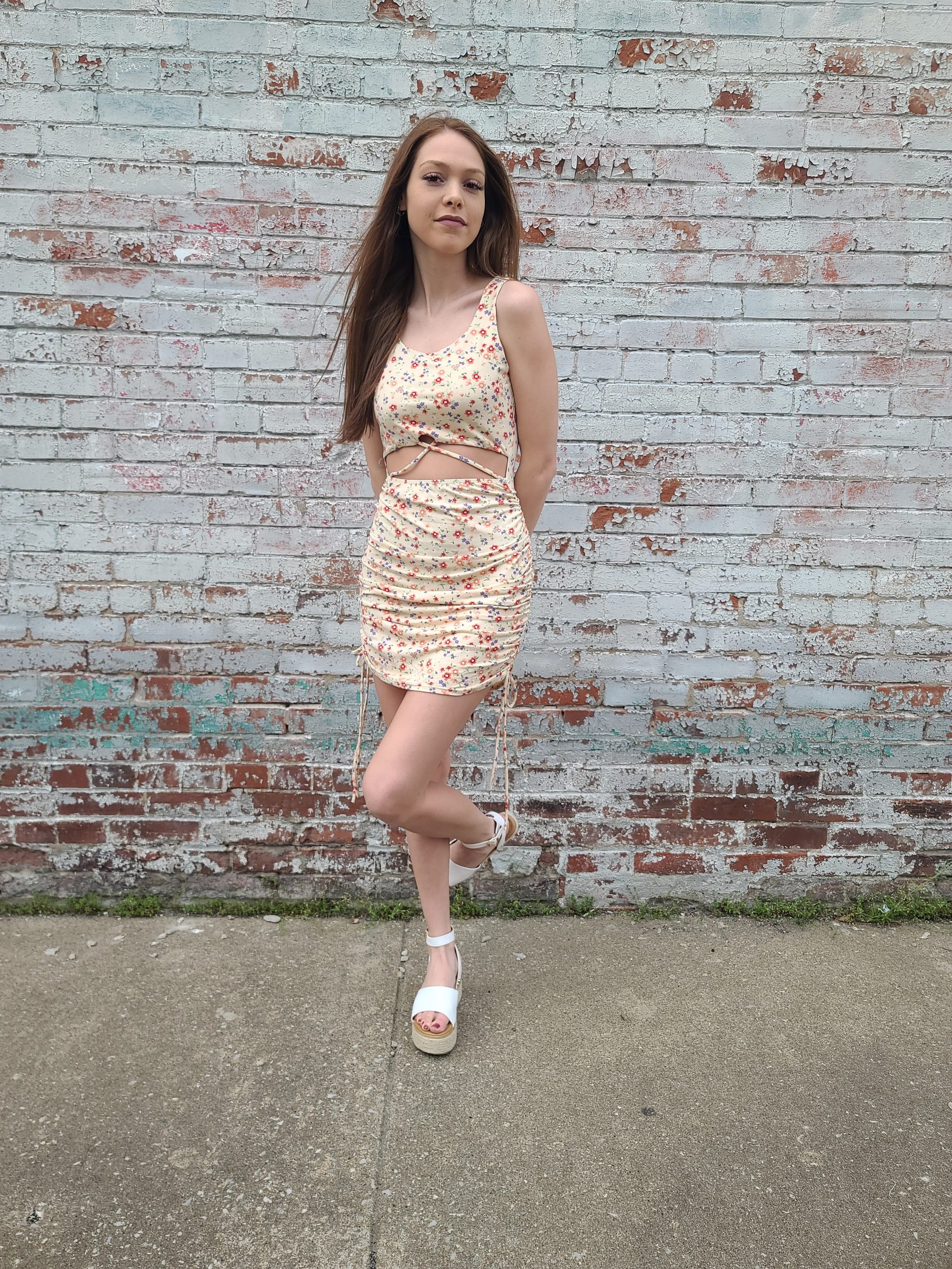 Kandy floral mini dress - Image 4