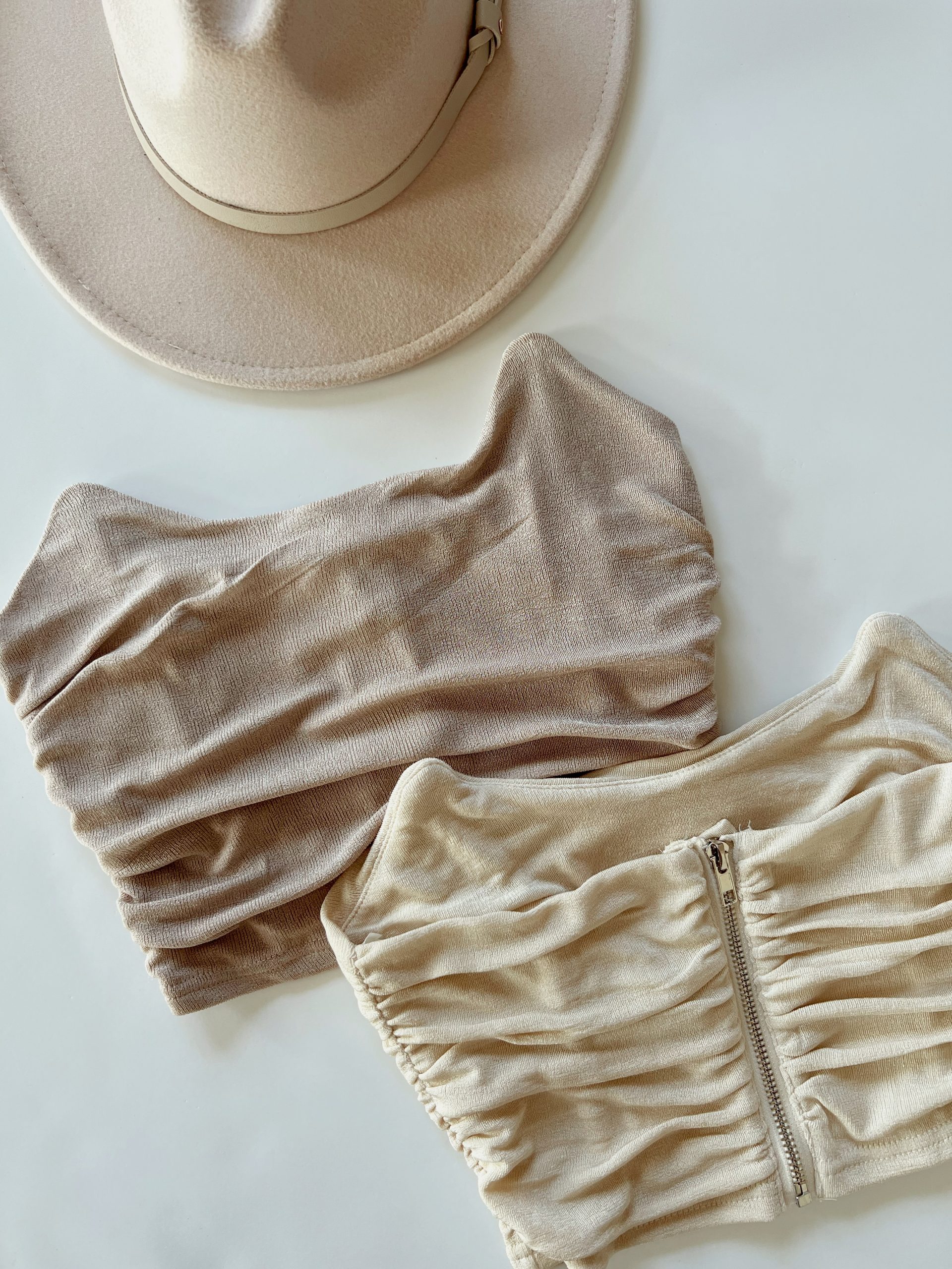 Slinky crop top