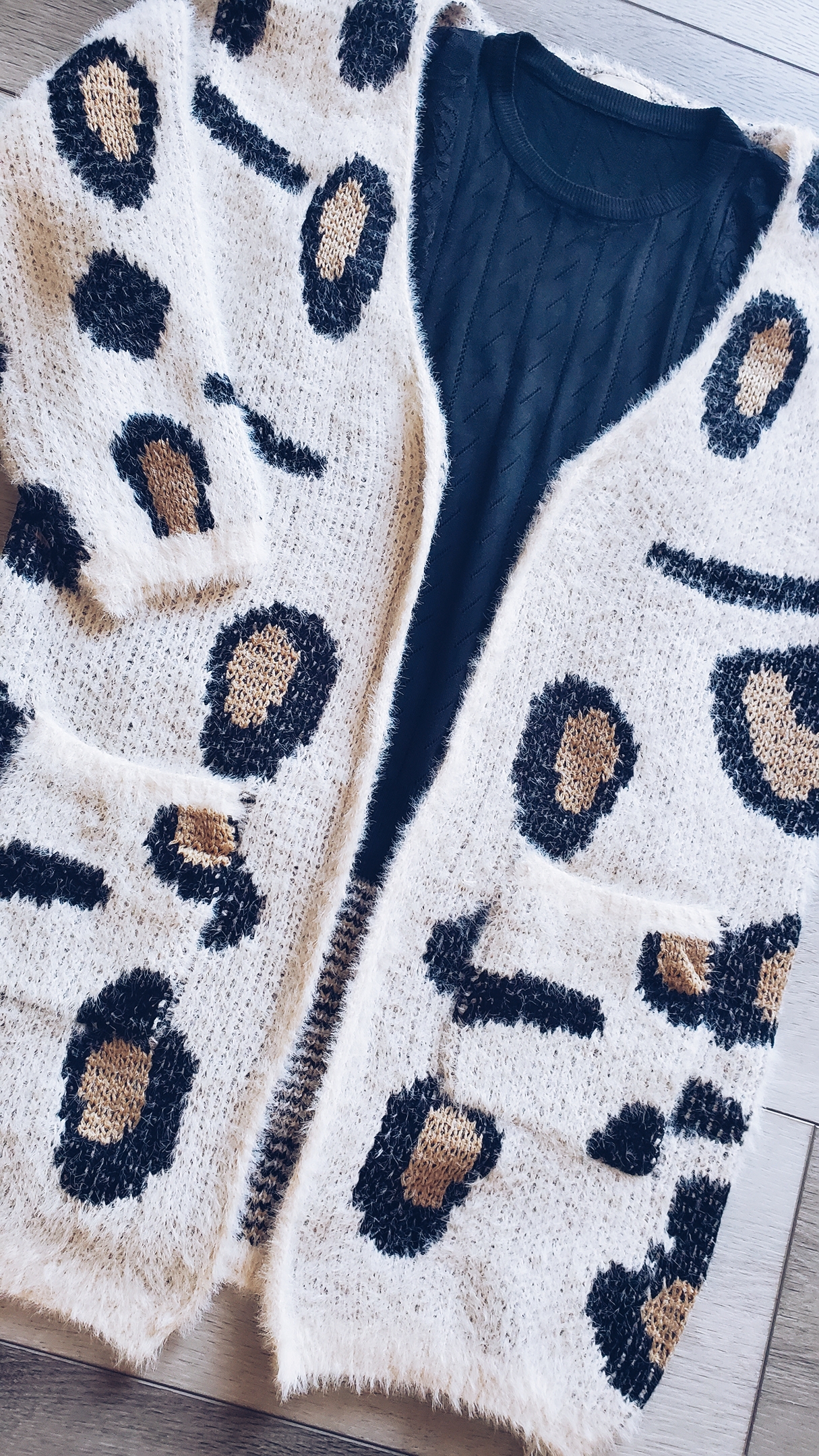 Bridget animal print cardigan - Image 2