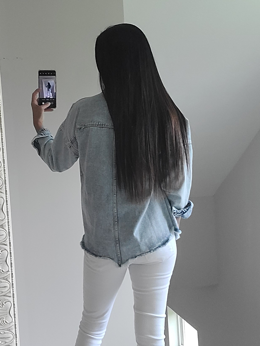 Acid Wash Jean Jacket - Image 2