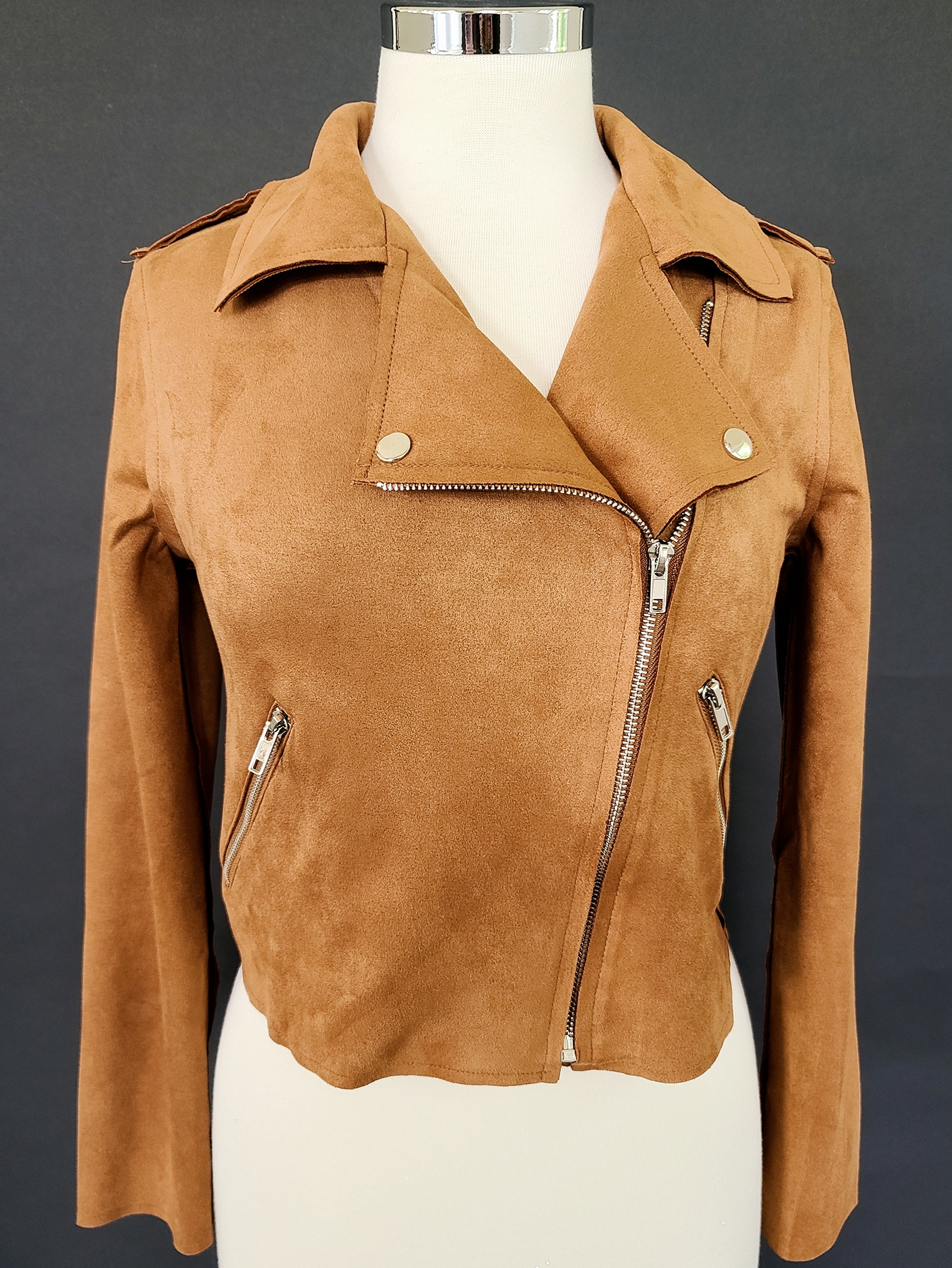Living on the edge suede Jacket - Image 2