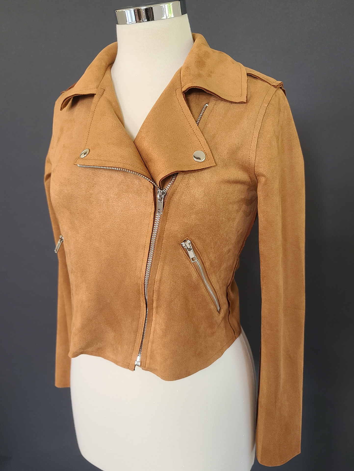 Living on the edge suede Jacket
