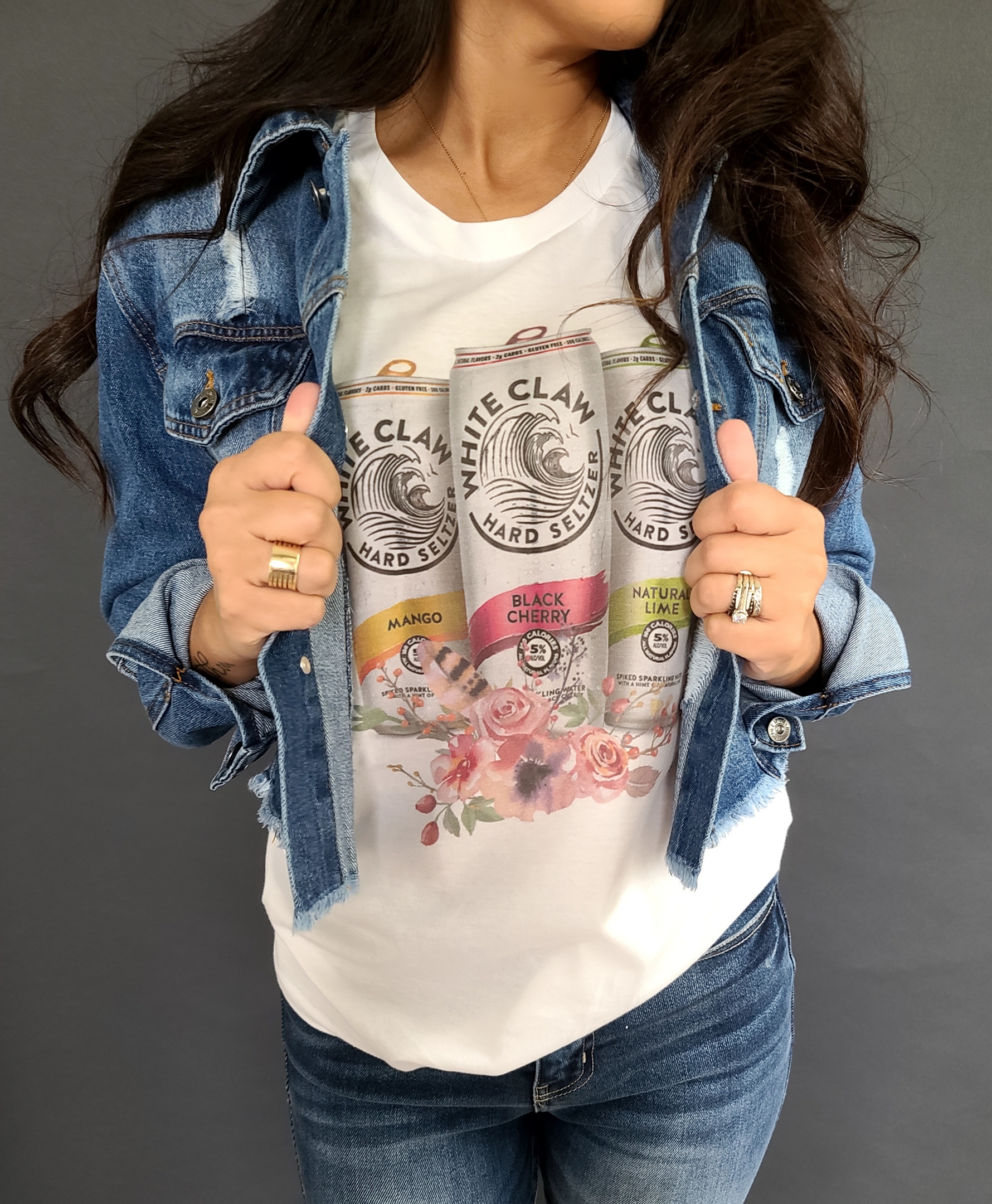 White Claw tee