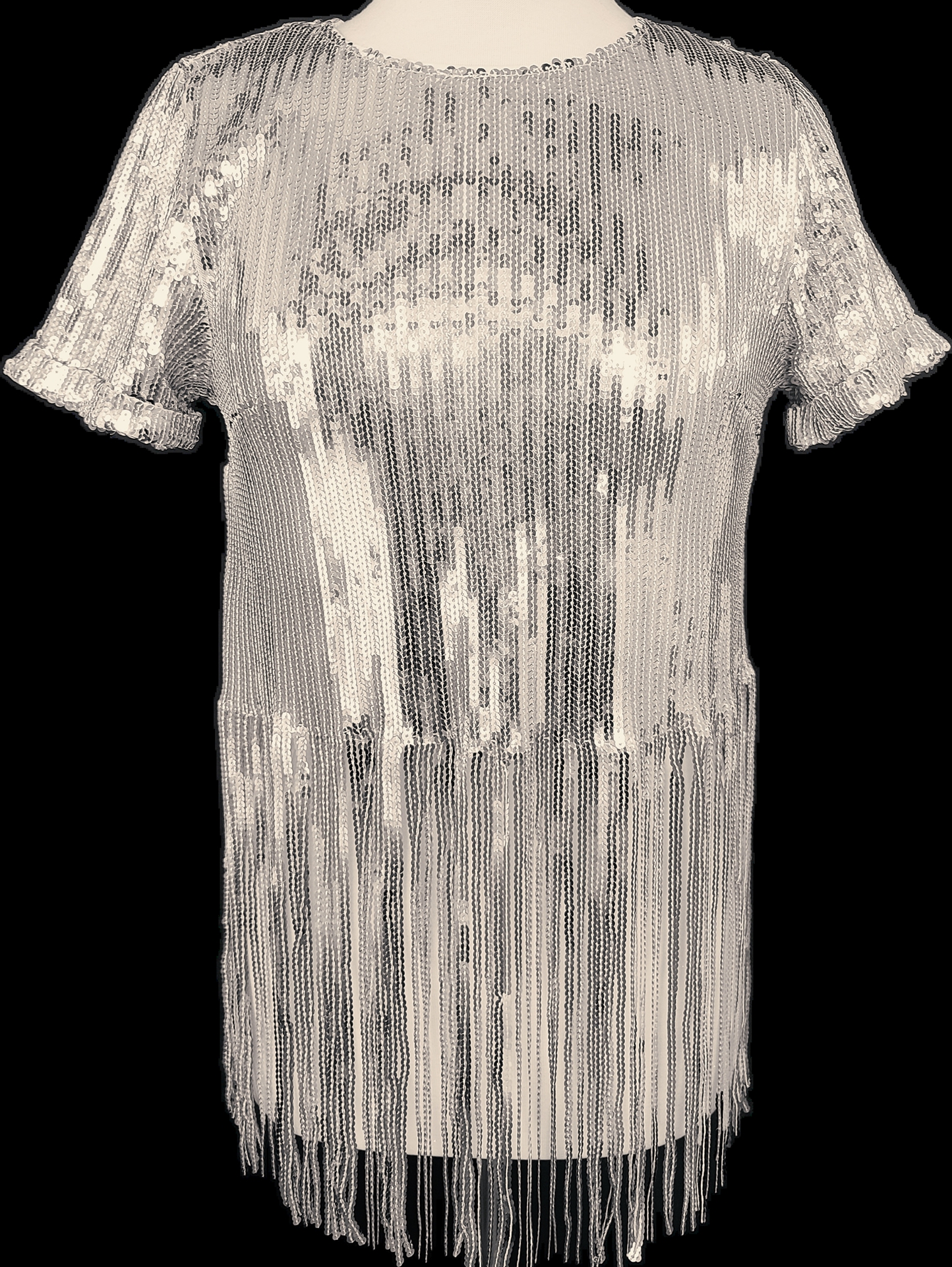 Shines from within sequins top
