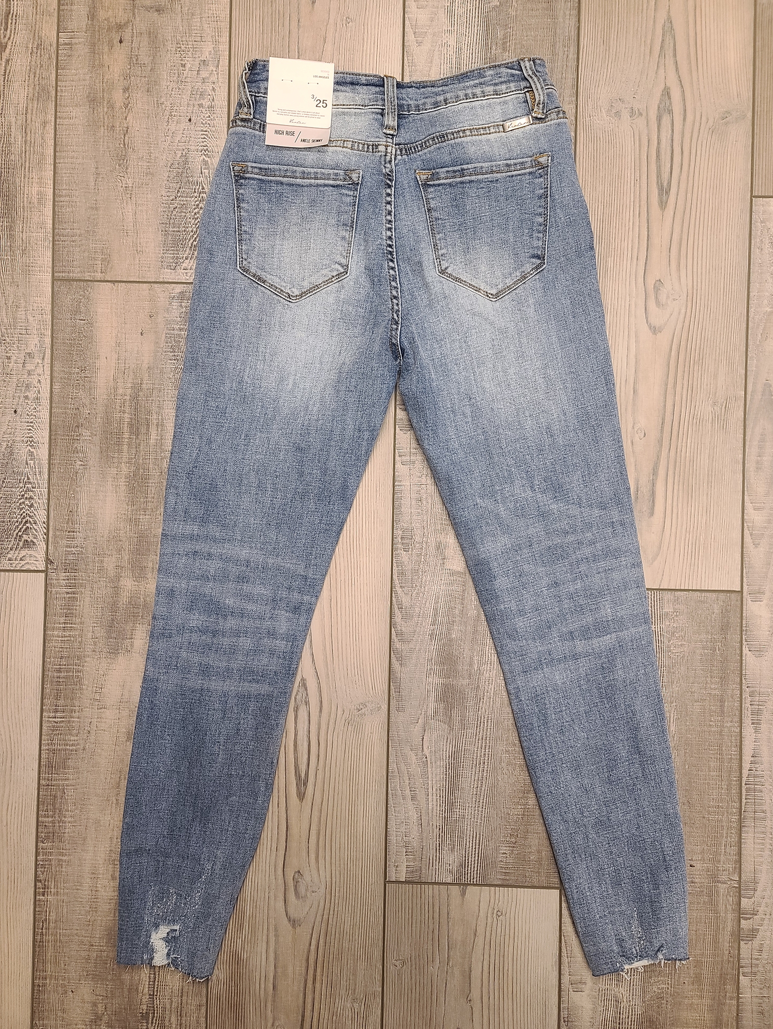 Leopard detail jeans - Image 5