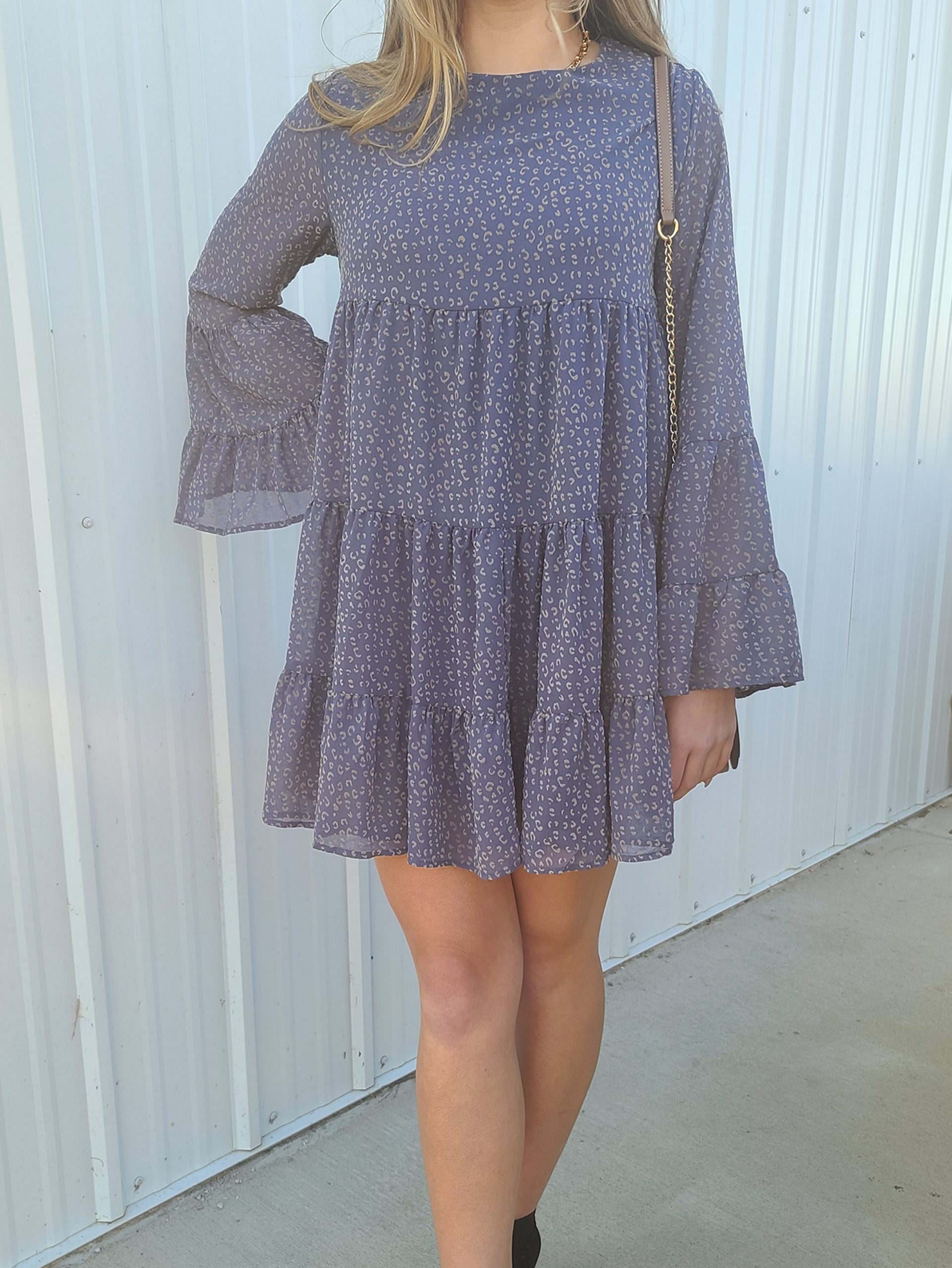 Claudia ruffle smock dress - Image 2