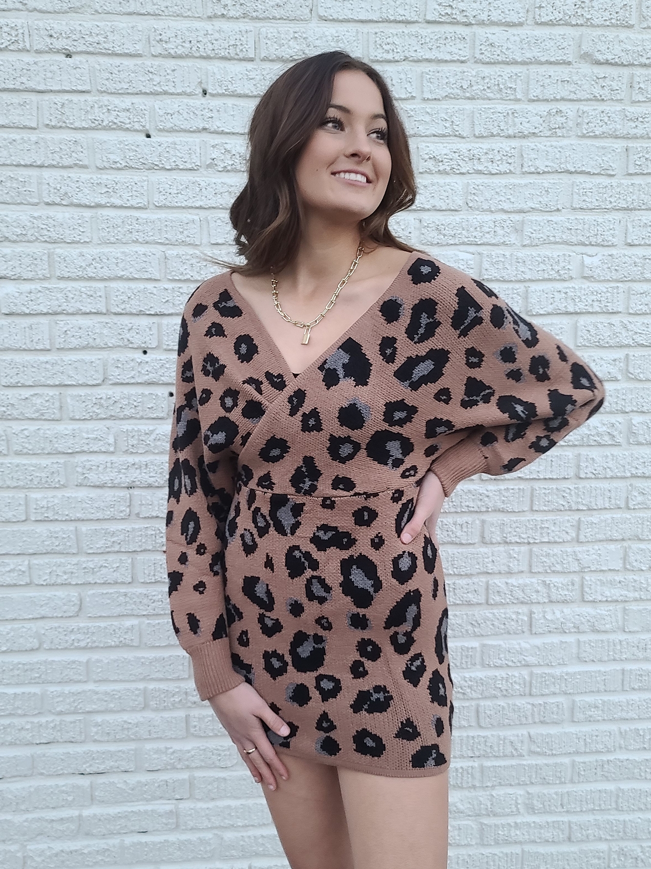 That's the spirit Animal Print Dress - Image 2