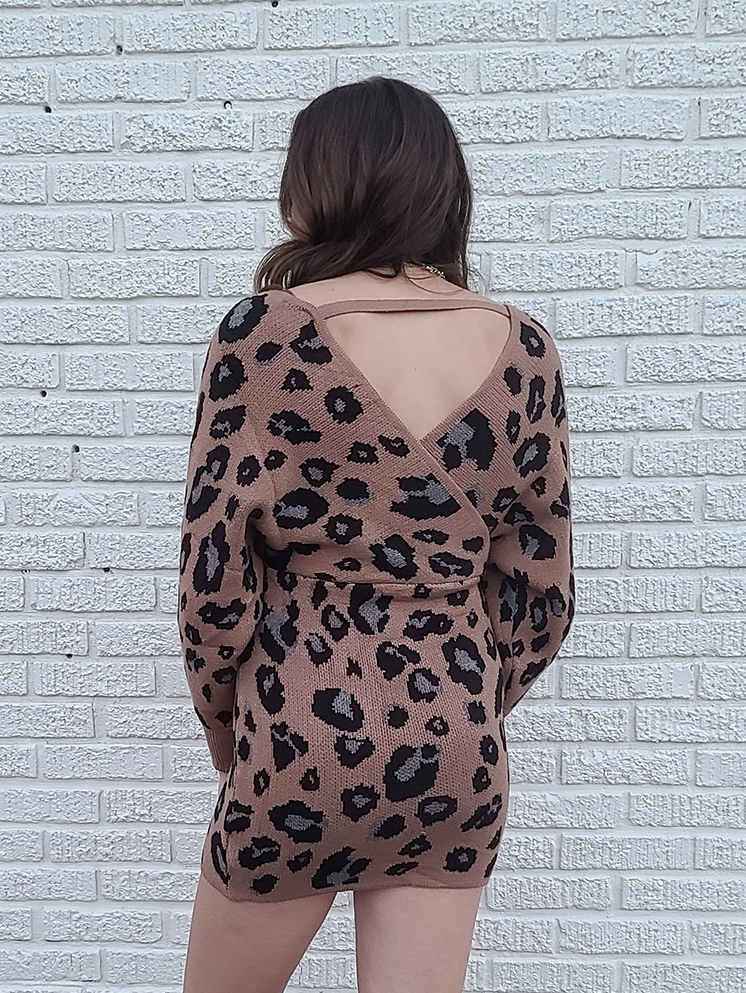 That's the spirit Animal Print Dress - Image 3