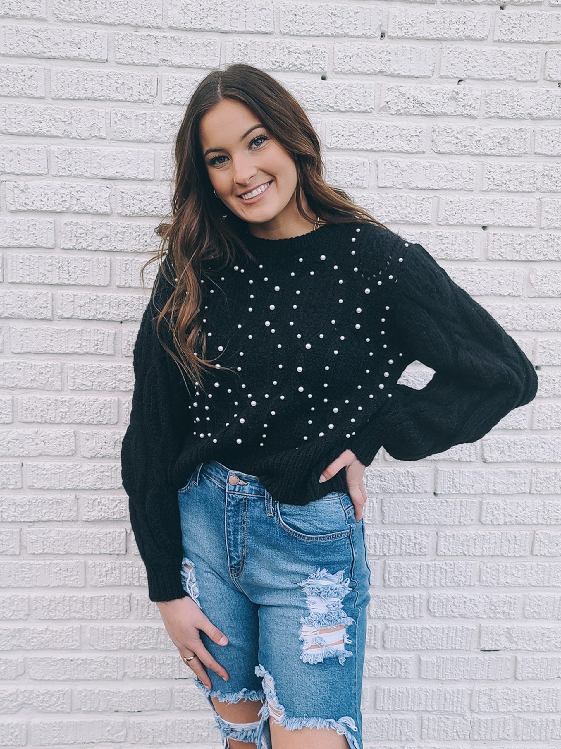 Tami cable knit sweater
