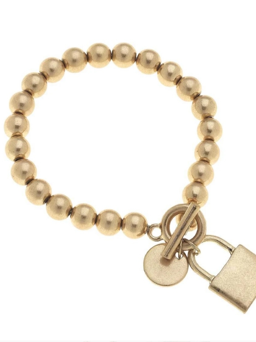 Grayson padlock bracelet