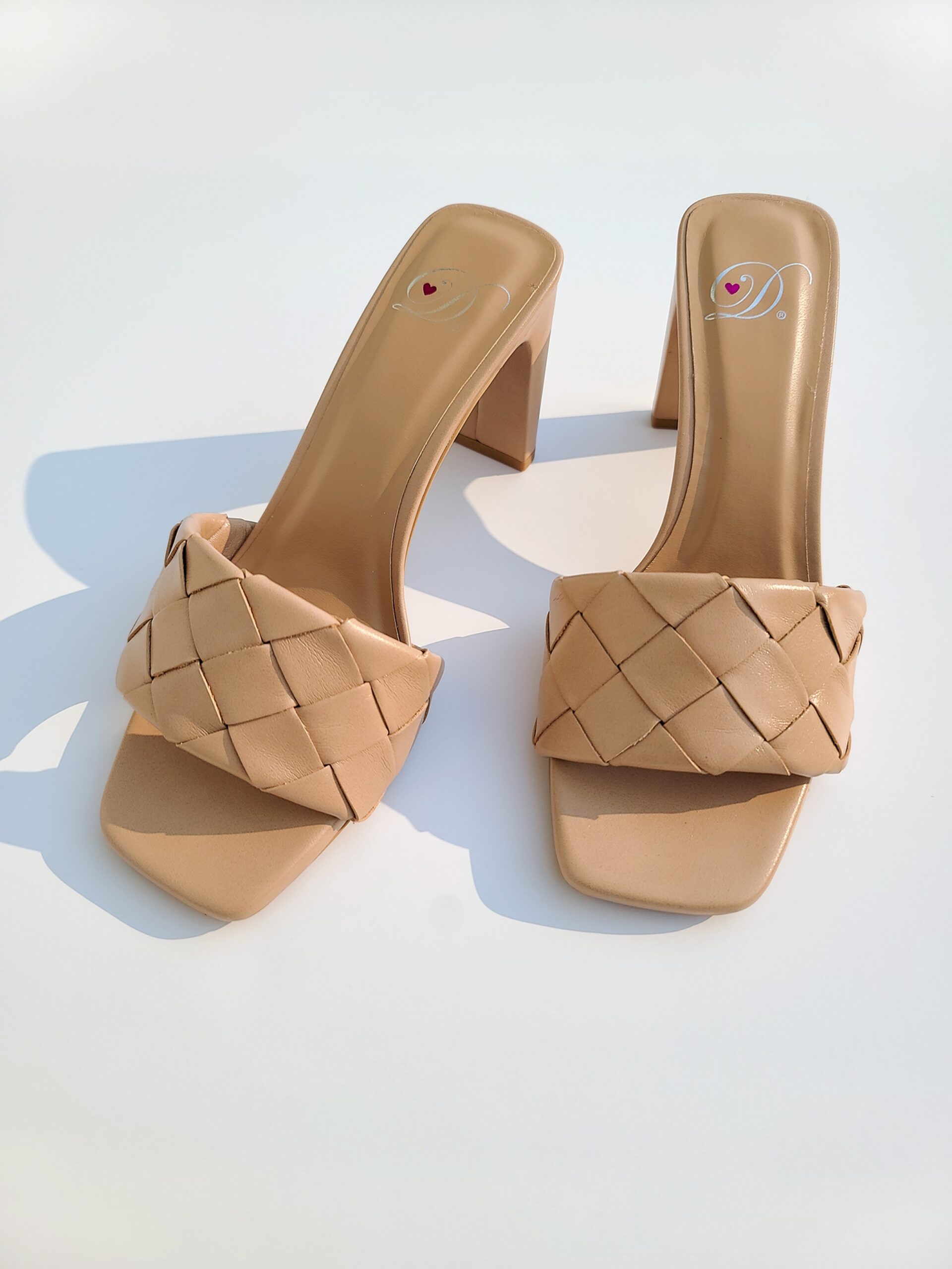 Addie woven heels