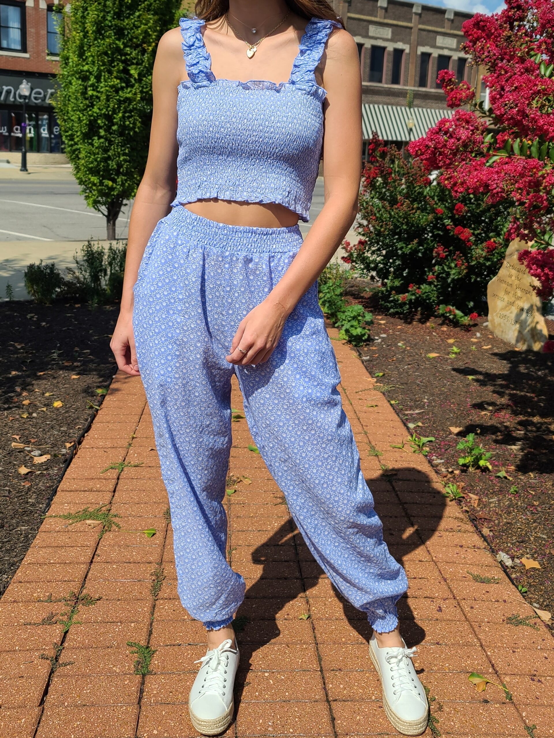 Lana smocked jogger set - Image 2
