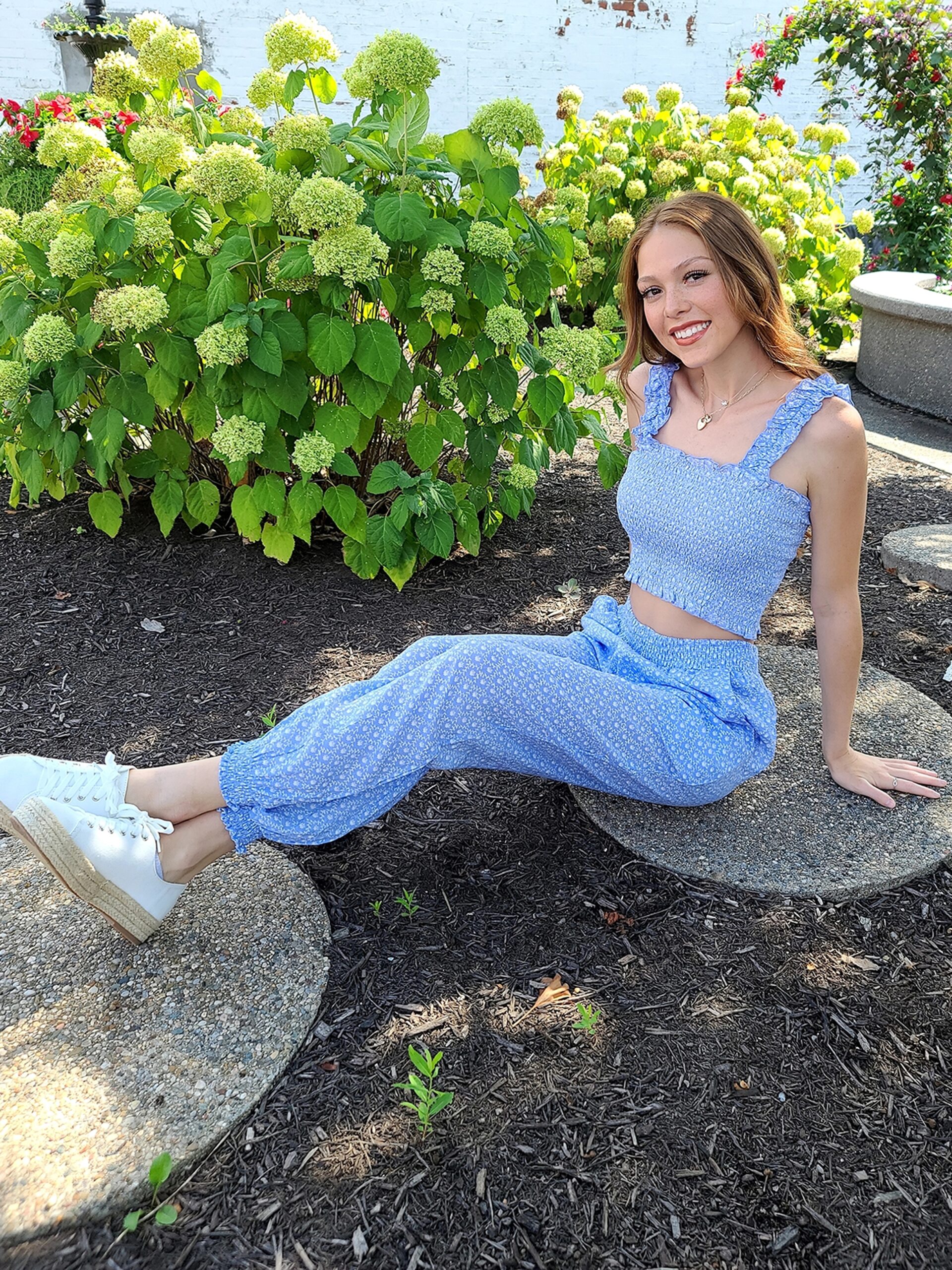 Lana smocked jogger set