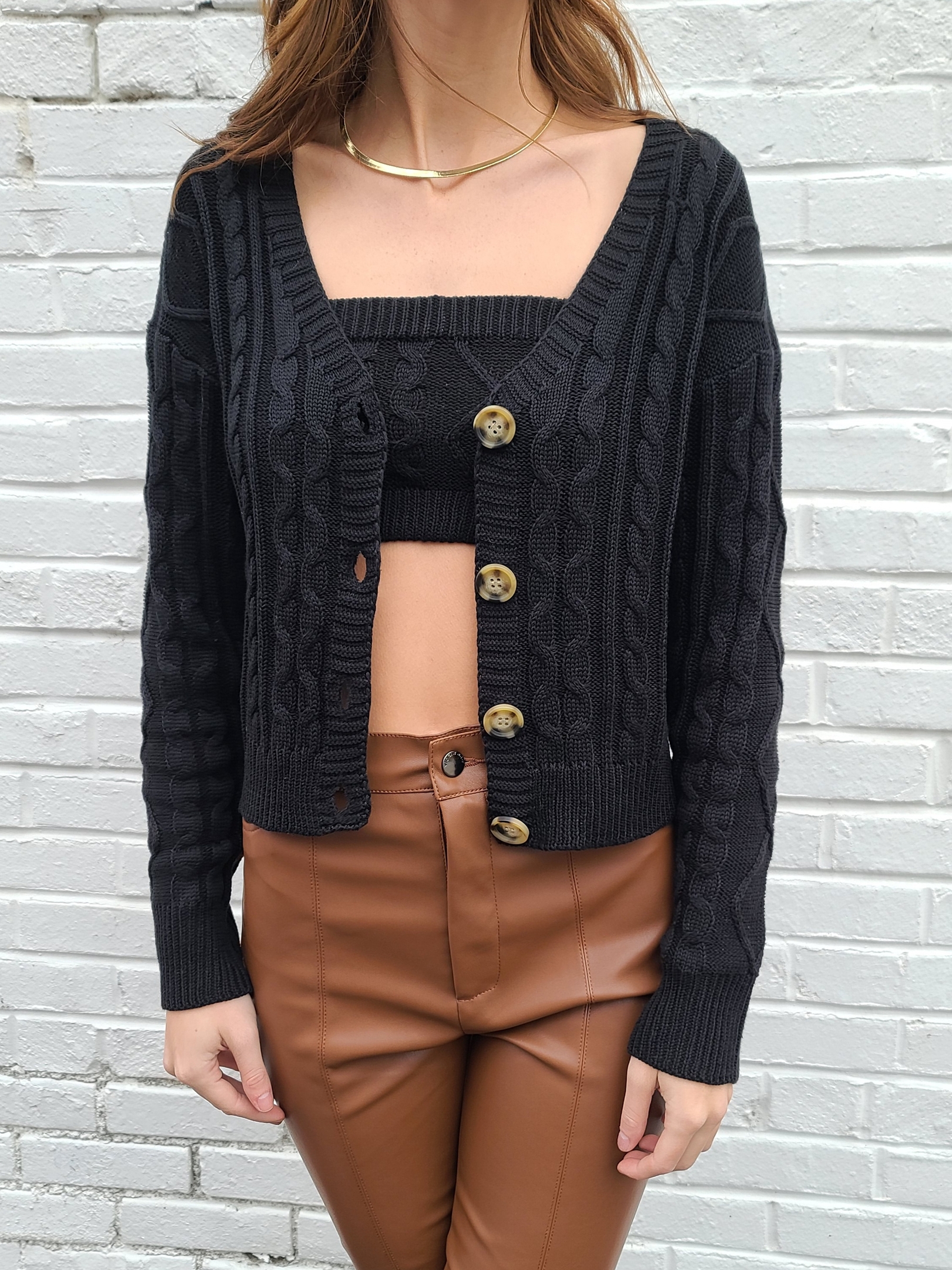 Dame Two Piece Cardigan Set