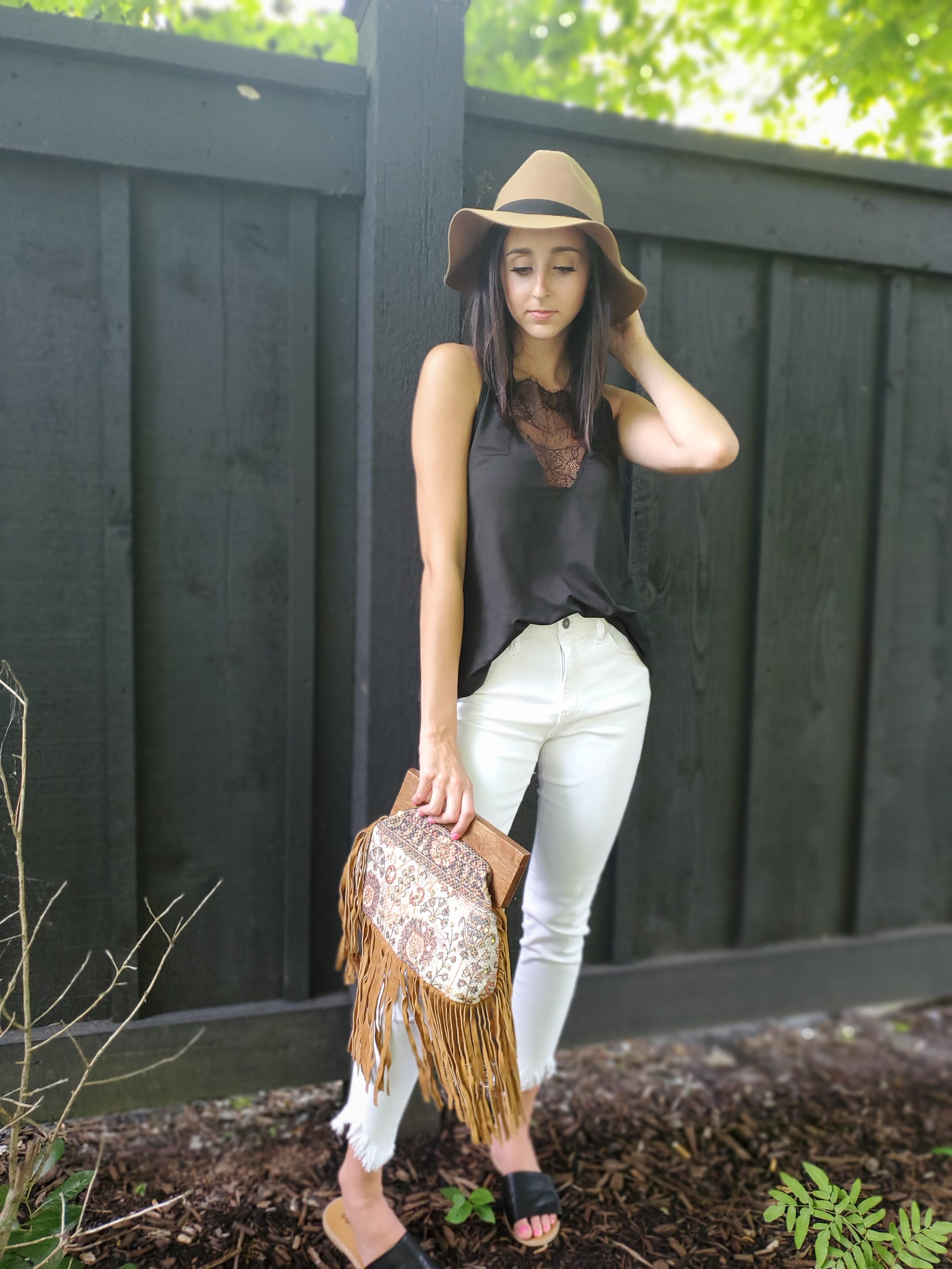 Dezzi Lace Tank - Image 2