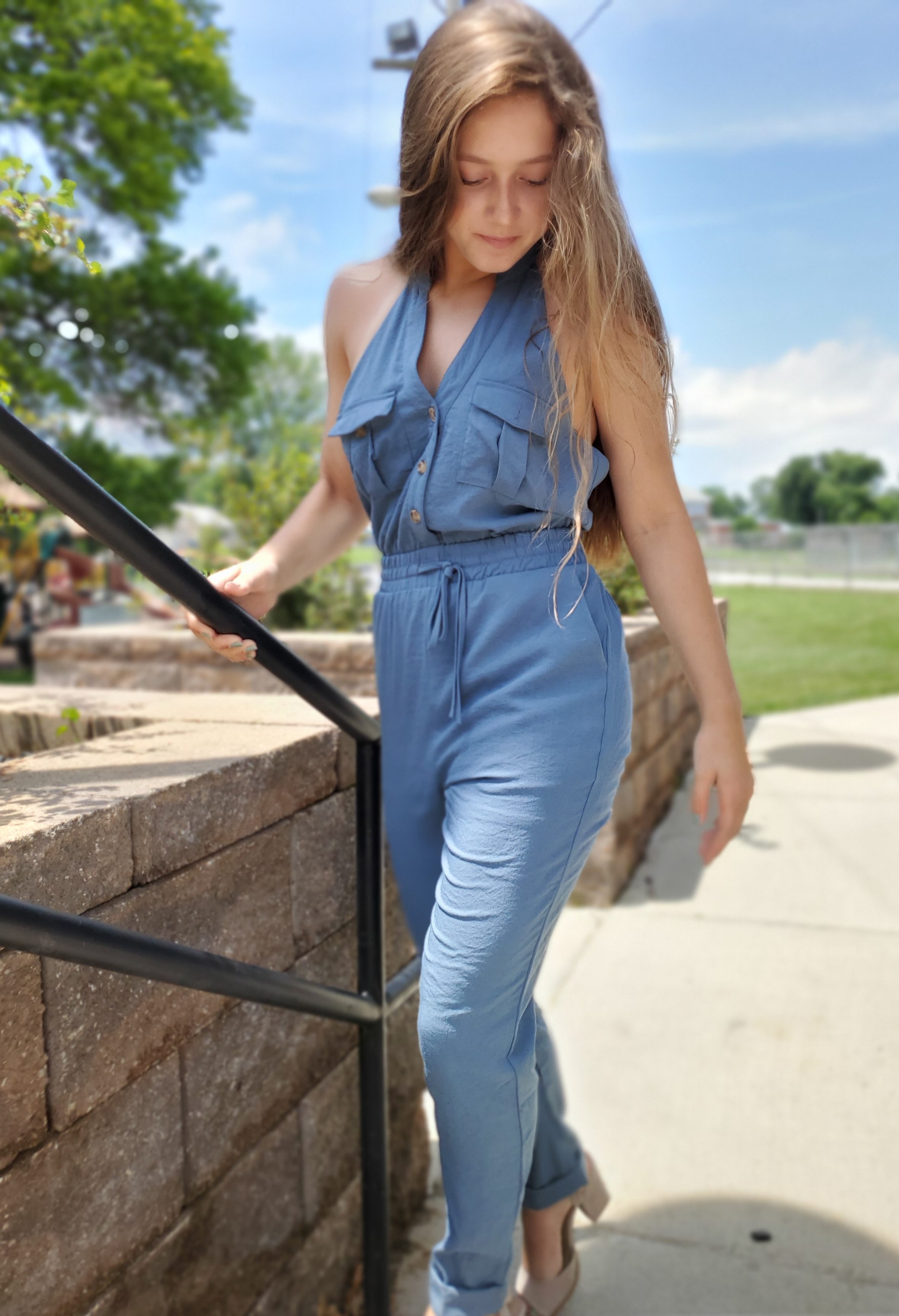 Kelly Denim Jumpsuit