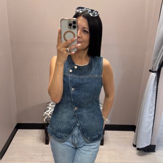 Free People- Maris Denim Vest