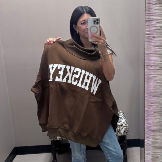 Whiskey/Hungover Mockneck Sweatshirt