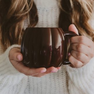 Pumpkin Coffee Mug ( Brown)