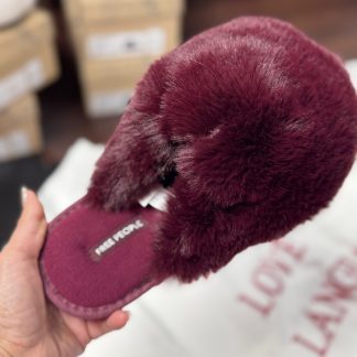 Free People - Snowball Slipper (Cabernet)