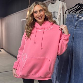Do what makes you happy oversized hoodie