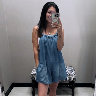 Livy Denim Romper