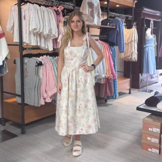 Rebecca Floral Midi A-Line Dress (sale)