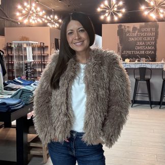 Deep Woods Fur Jacket
