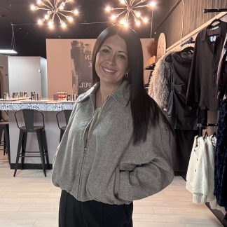 Gigi Balloon Hem Jacket