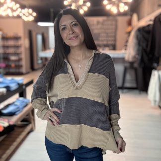 Free People One Blake Rugby Thermal