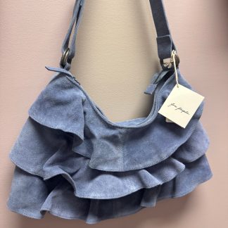 Free People- Rae Ruffle Shoulder Bag