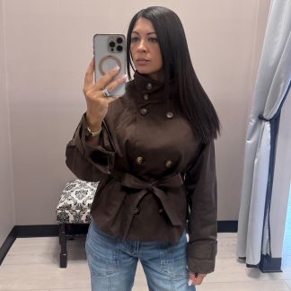 The Margot High Neck Jacket