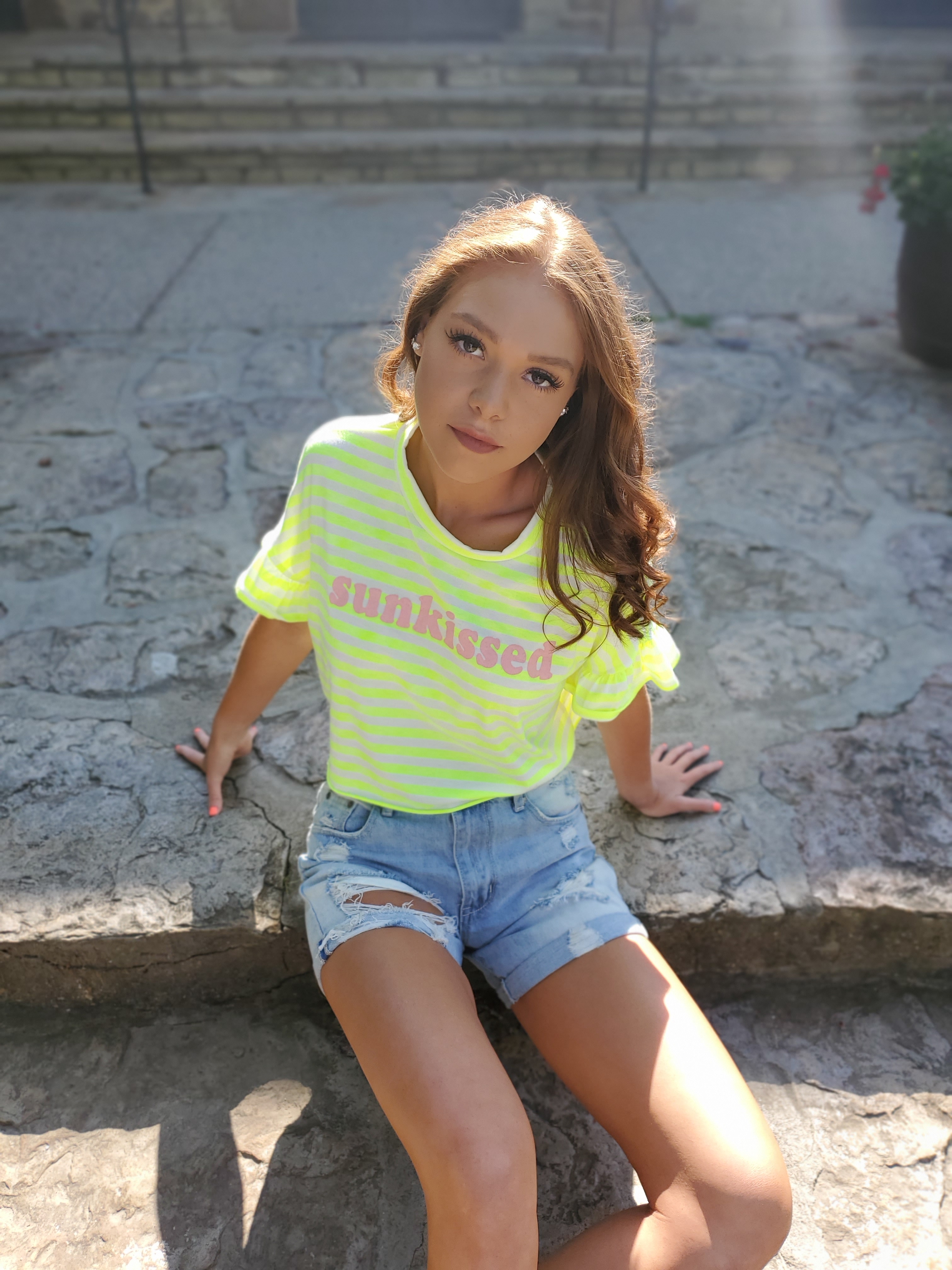 Sunkissed Neon Tee