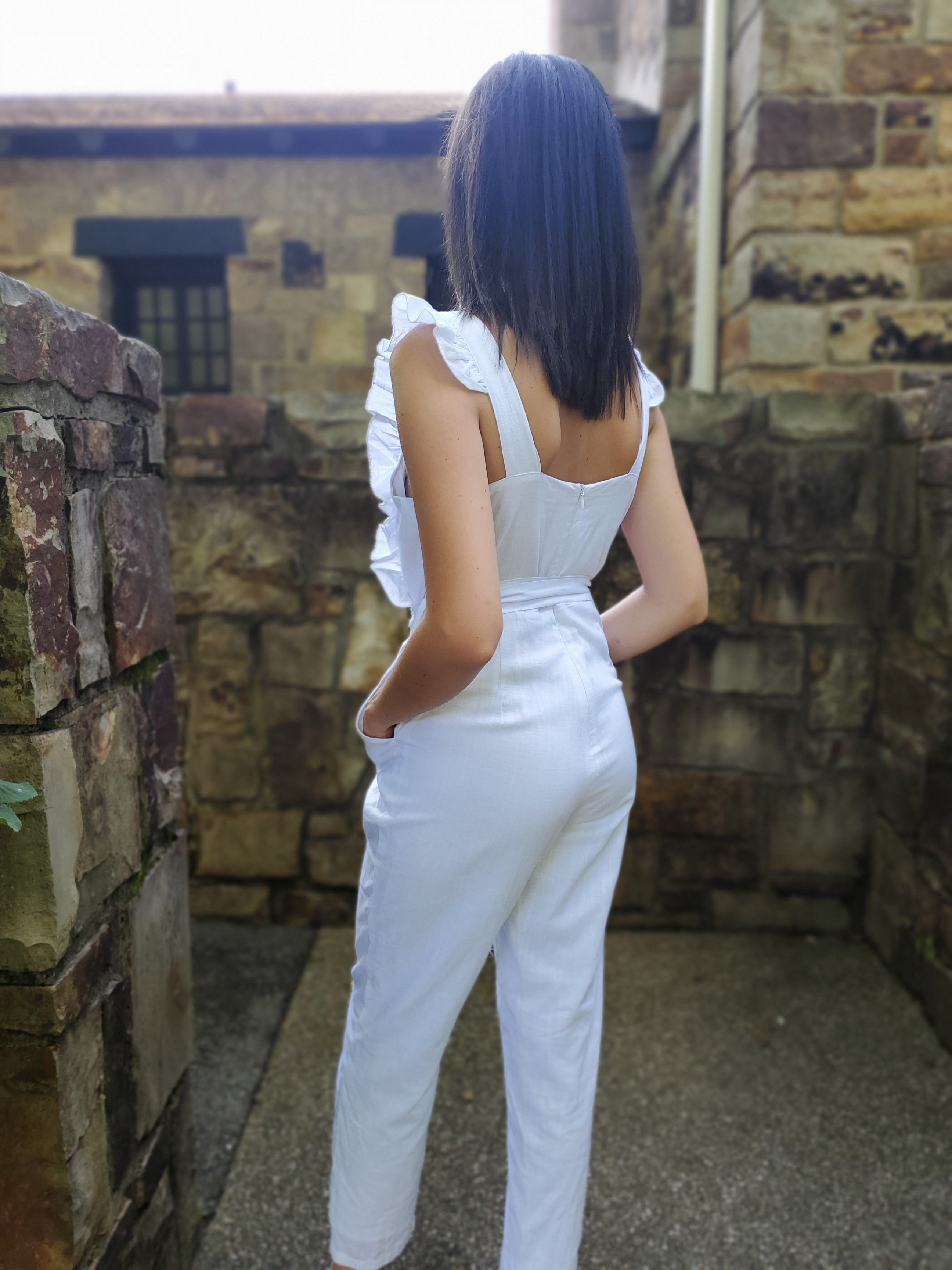 Victoria Ruffle Jumpsuit - Image 3