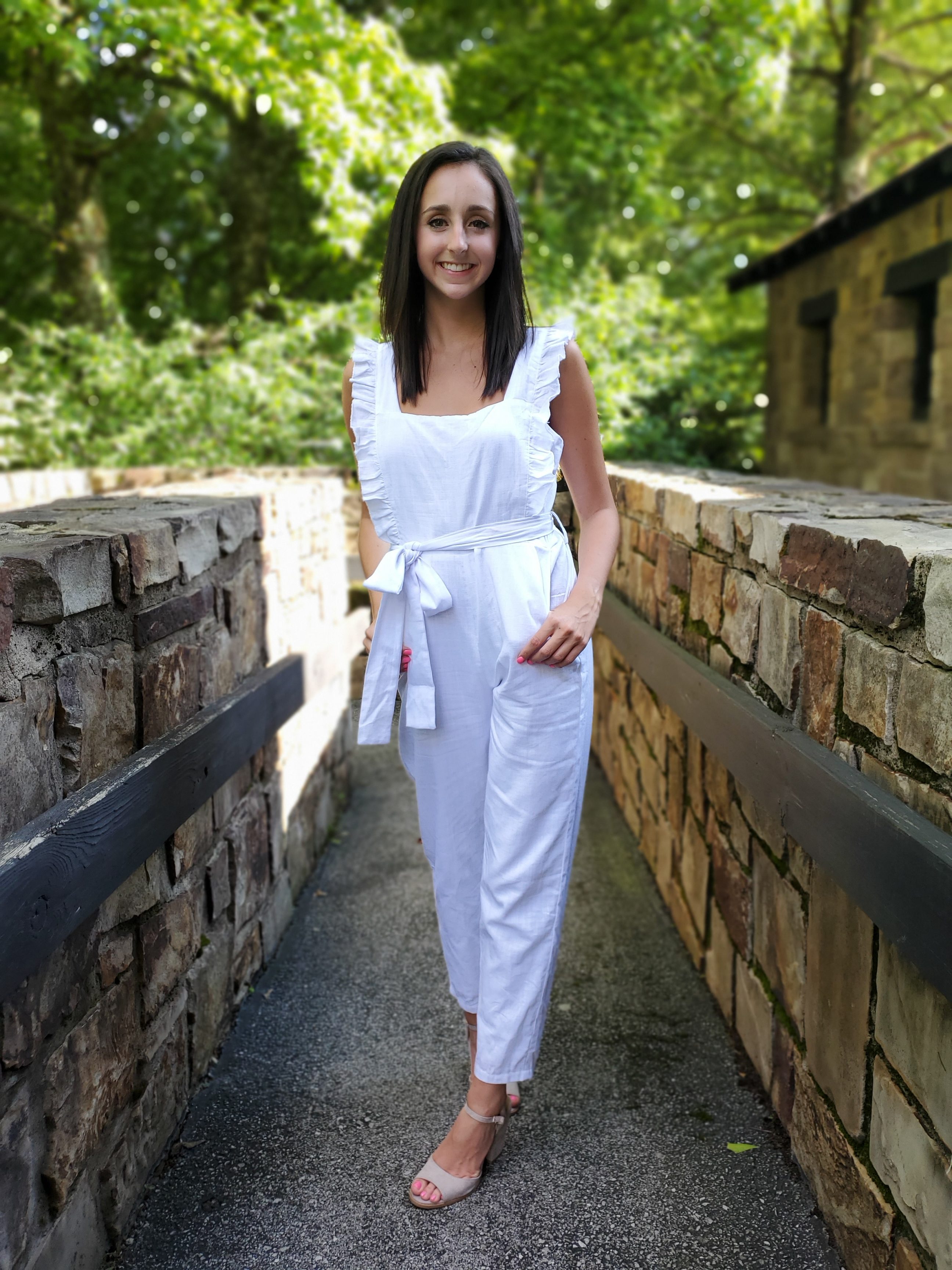 Victoria Ruffle Jumpsuit