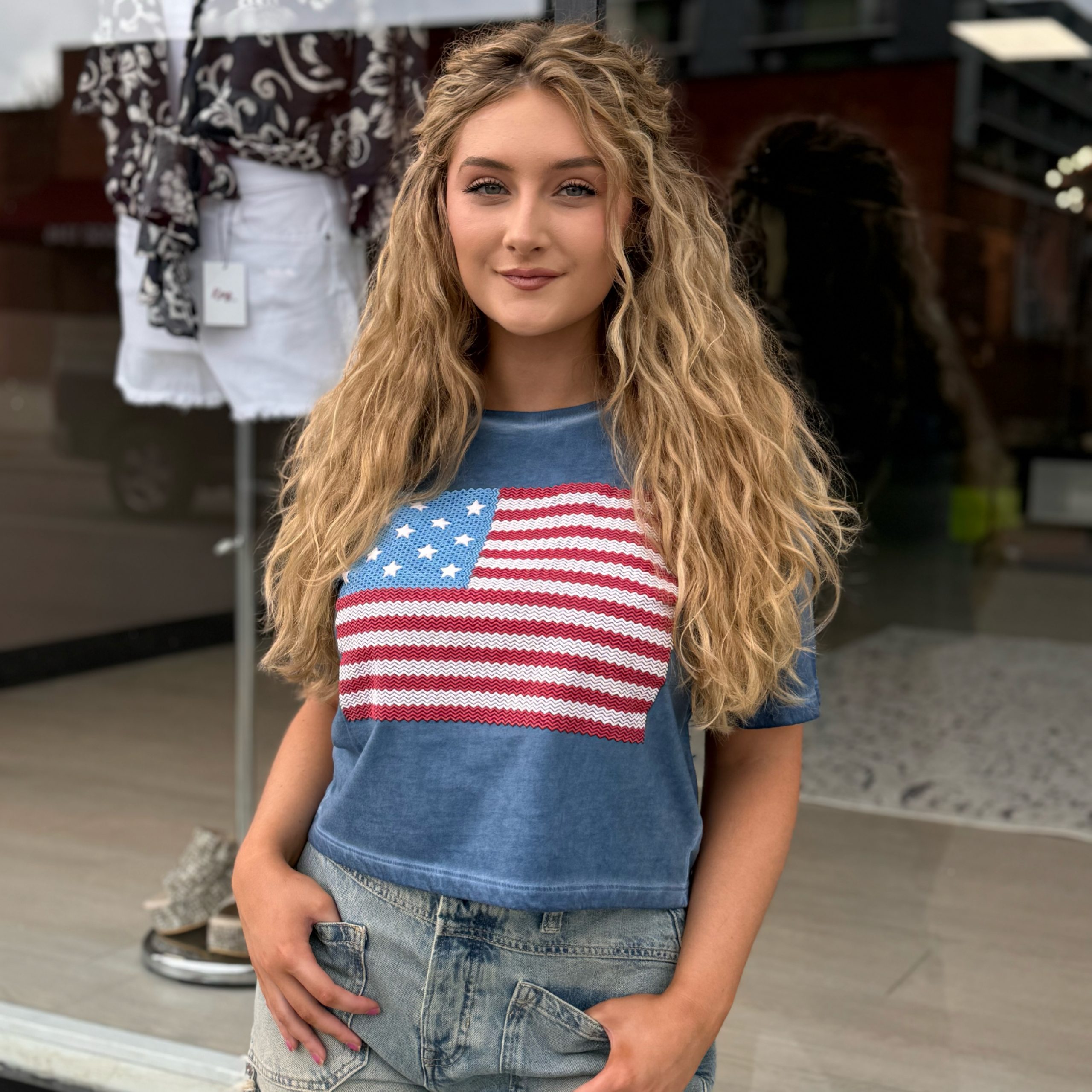 Flag Puff Tee