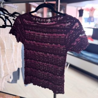 Free People - Angelina Lace Tee (sale)