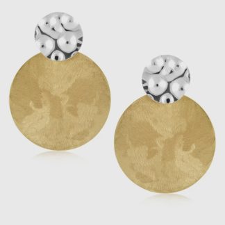 Sahira- Noah two tone earrings
