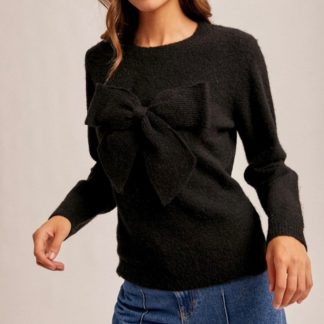Midnight Sweetheart Sweater
