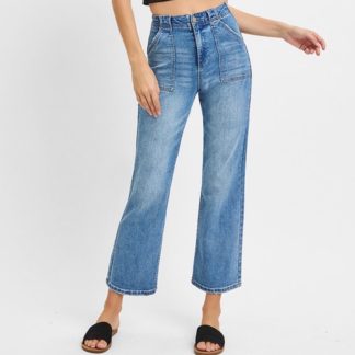 Window Shopping Ankle Flare Jeans