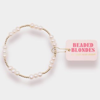 Beaded Blondes - Ily Coastal Pearl Bracelet