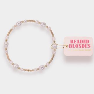 Beaded Blondes- Lana Pearl Bracelet