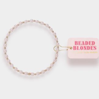 Beaded Blondes- Mini Luci Pearl Bracelet