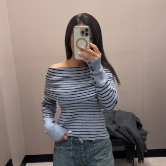Take A Seat Off The Shoulder Sweater